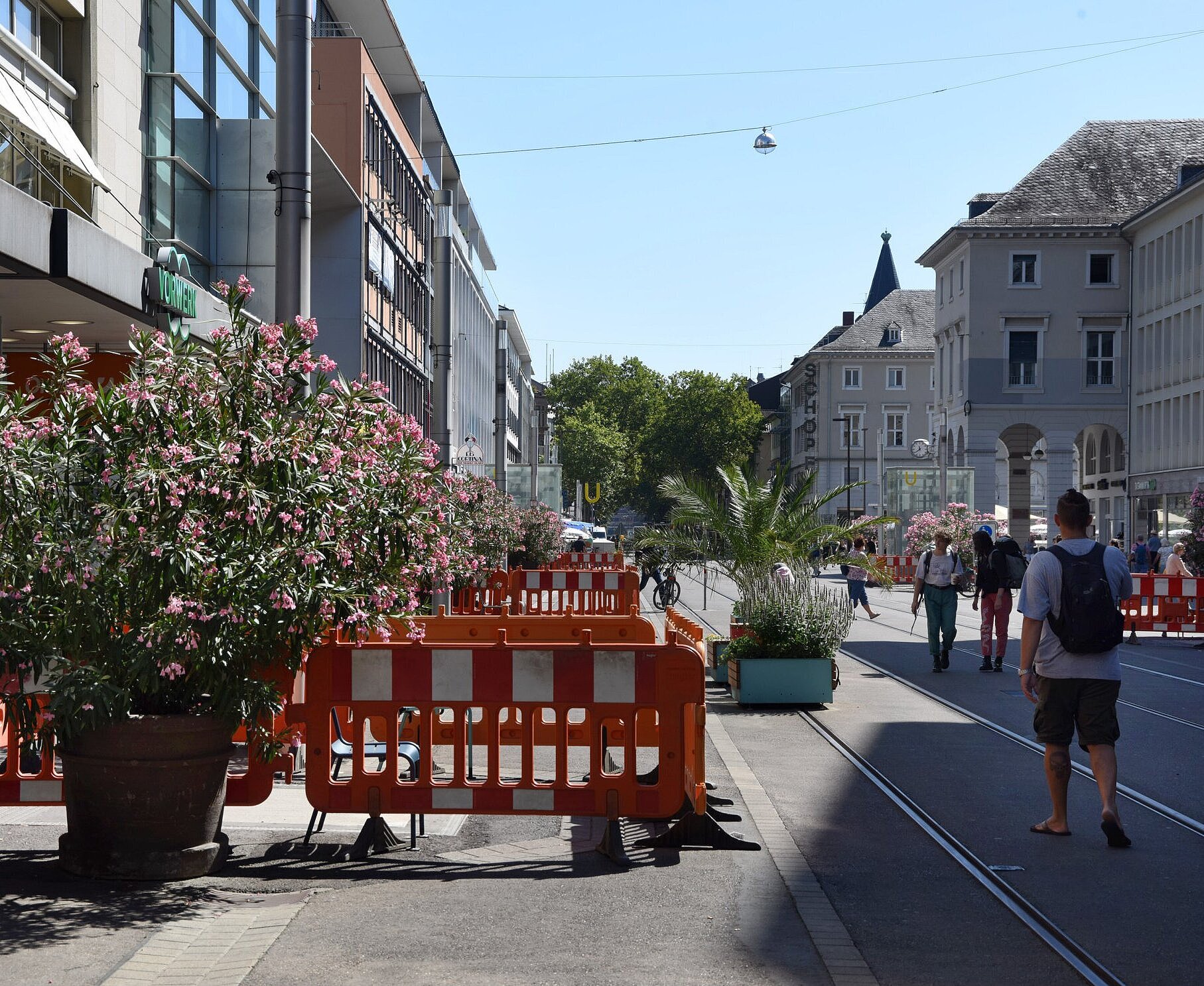 Aufwertung: Im kommenden Frühjahr beginnen die Arbeiten für den ersten Bauabschnitt zur
Neugestaltung der Fußgängerzone