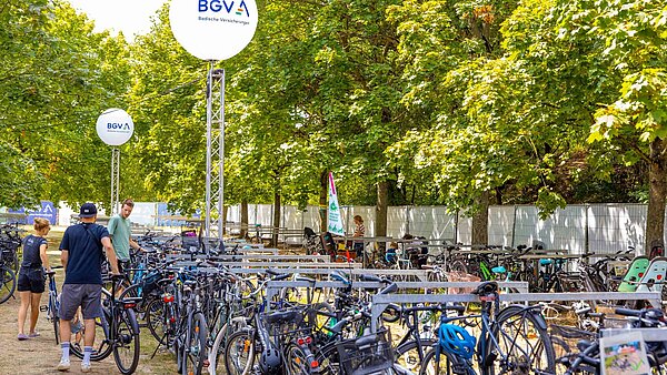 Fahrradparkplätze