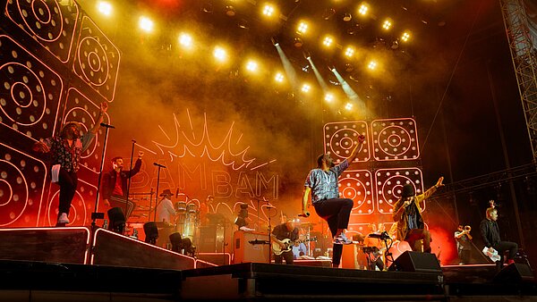 Auftritt von Seeed bei Das Fest 2022