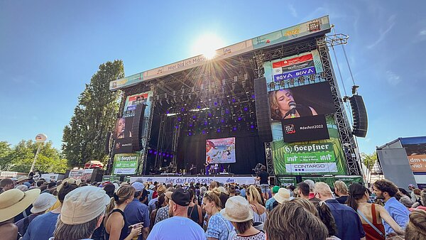 Auftritt von Steiner & Madlaina am Sonntag bei Das Fest 2022