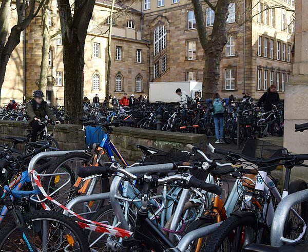 Fahrradstellplätze