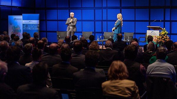 Jubiläumsabend zu 50 Jahren Regionalverband Mittlerer Oberrhein im ZKM-Medientheater
