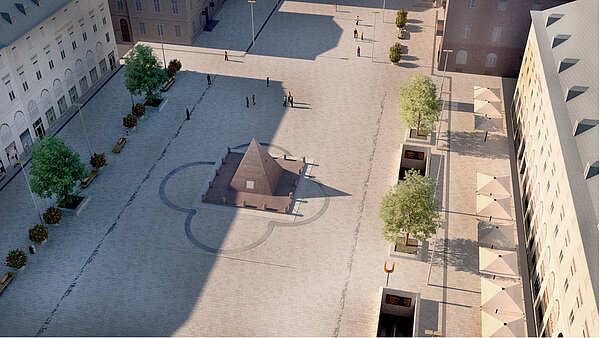 Bäume Marktplatz