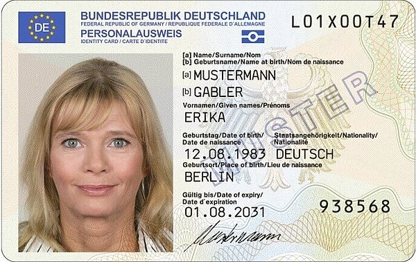 Musterpersonalausweis