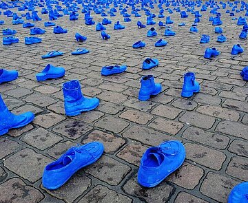 Blue Demonstration