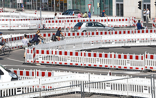 Baustellen im Radverkehr Baustellen im Radverkehr