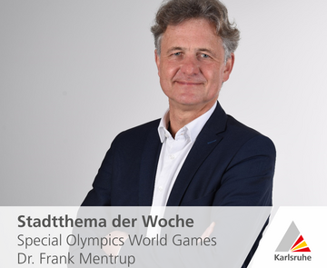 Profilbild OB Frank Mentrup für das Stadtthema der Woche