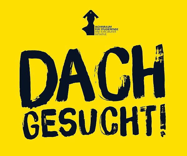 Logo Wohraumkampagne DACH GESUCHT Logo Wohraumkampagne DACH GESUCHT