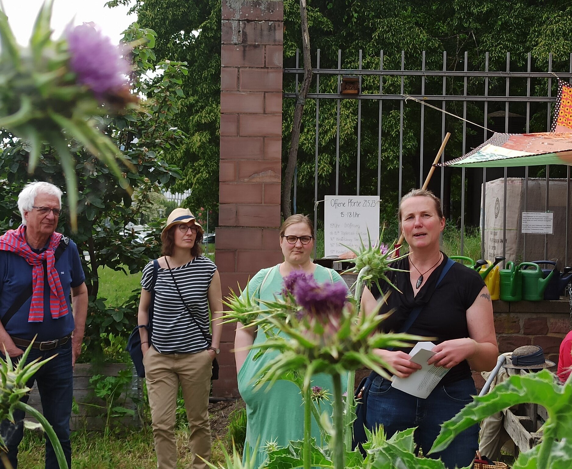 10 Jahre Offene Pforte und Urban Gardening 10 Jahre Offene Pforte und Urban Gardening