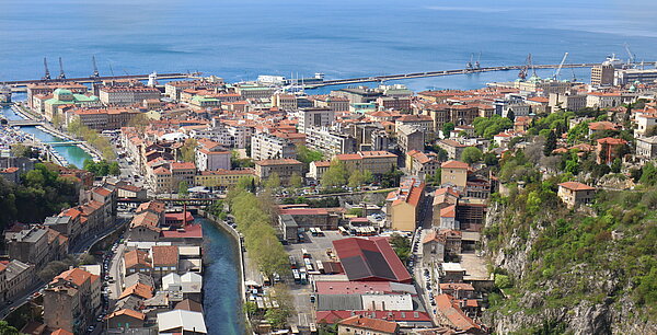 Panorama Rijeke s Trsata