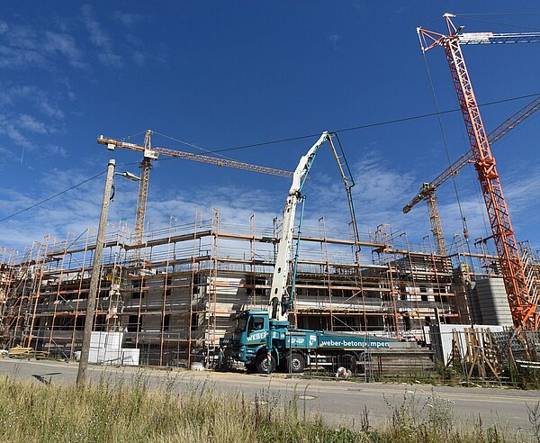 Wohnungsbau in Karlsruhe (Symbolbild) Wohnungsbau in Karlsruhe (Symbolbild)