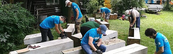 Ein IT-Unternehmen setzt den Vogelpark Neureut instand. Ein IT-Unternehmen setzt den Vogelpark Neureut instand.