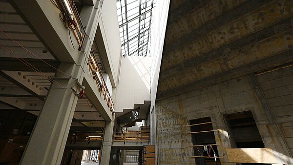 Begehung der Stadthalle, Juni 2023 Begehung der Stadthalle, Juni 2023