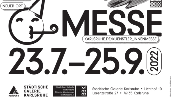 Plakat Plakat der Künstler*innenmesse