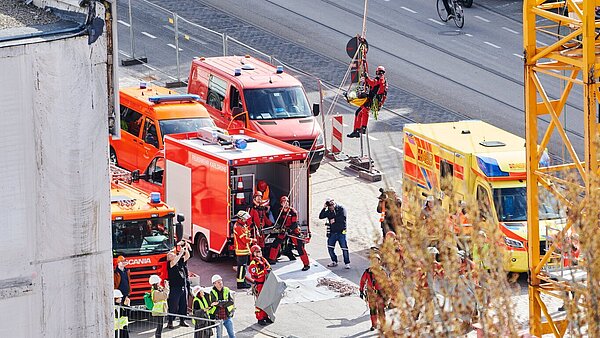 Höhensicherungsübung Höhensicherungsübung