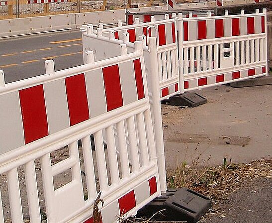 Straßensperrung Symbolbild für "Veranstaltung im öffentlichen Raum" beantragen