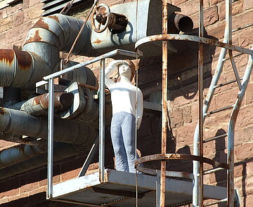 Kultur- und Kreativwirtschaft Detailaufnahme im Kreativpark Alter Schlachthof