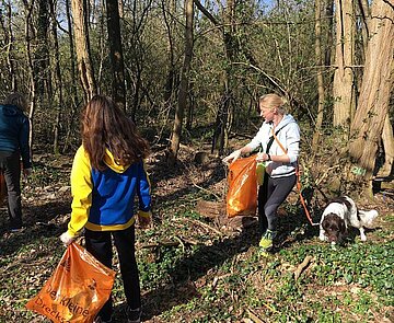 Forest Cleanup Day Müllsammellaktion im Elfmorgenbruch