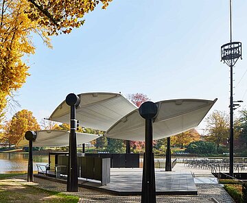 Seebühne im Stadtgarten Karlsruhe Seebühne am Stadtgarten
