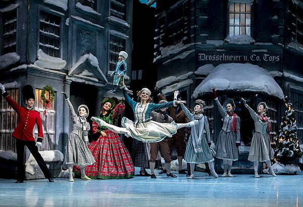 Ballett Abbildung aus dem Ballett der Nussknacker