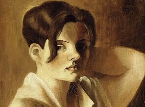 Selbstbildnis von Hanna Nagel aus dem Jahr 1929 Selbstbildnis von Hanna Nagel aus dem Jahr 1929