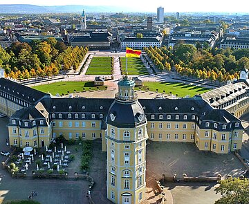Schloss Karlsruhe Wirtschafts- und Wissenschaftsstadt