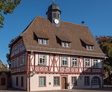 Rathaus und Bürgerservice Abbildung des Grötzinger Rathauses