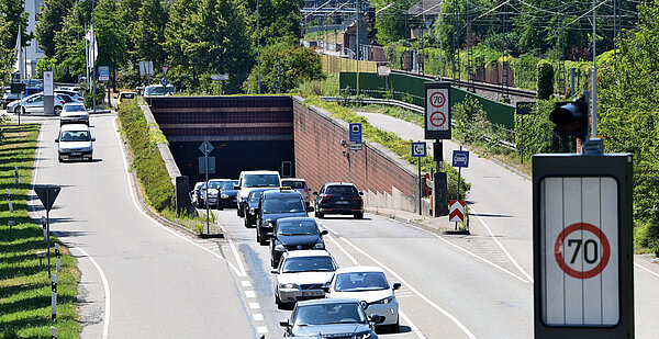 Tunnel B10 Die Abbildung zeigt den Tunnel B10