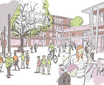 W-- Name Neuer Campus für die Werner-von-Siemens-Schule
