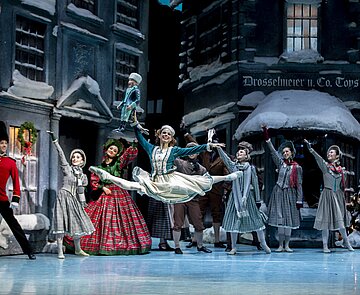 Ballett Abbildung aus dem Ballett der Nussknacker