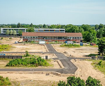 Erschließungsarbeiten im Gebiet Zukunft Nord Erschließungsarbeiten im Gebiet Zukunft Nord