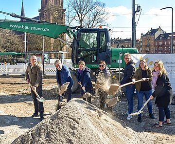 Spatenstich Bernhardusplatz Spatenstich Bernhardusplatz