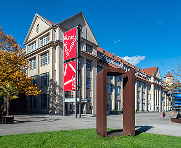 ©ARTIS-Uli Deck// 23.10.2021 Städtische Galerie Karlsruhe, Aussenaufnahme