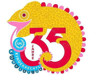 Kinderrechtejubiläumslogo