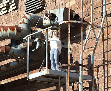 Detailaufnahme im Kreativpark Alter Schlachthof