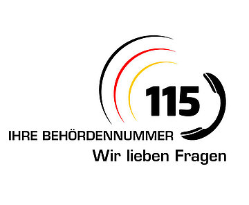 Logo der Behördenrufnummer 115