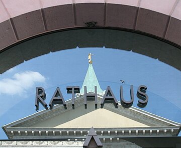 Rathaus der Stadt Karlsruhe