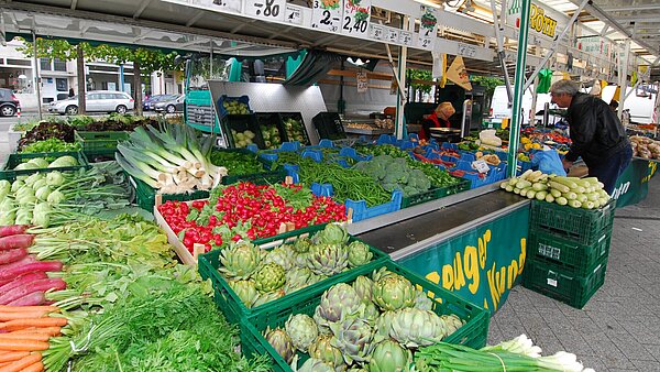 Wochenmarkt Stephansplatz