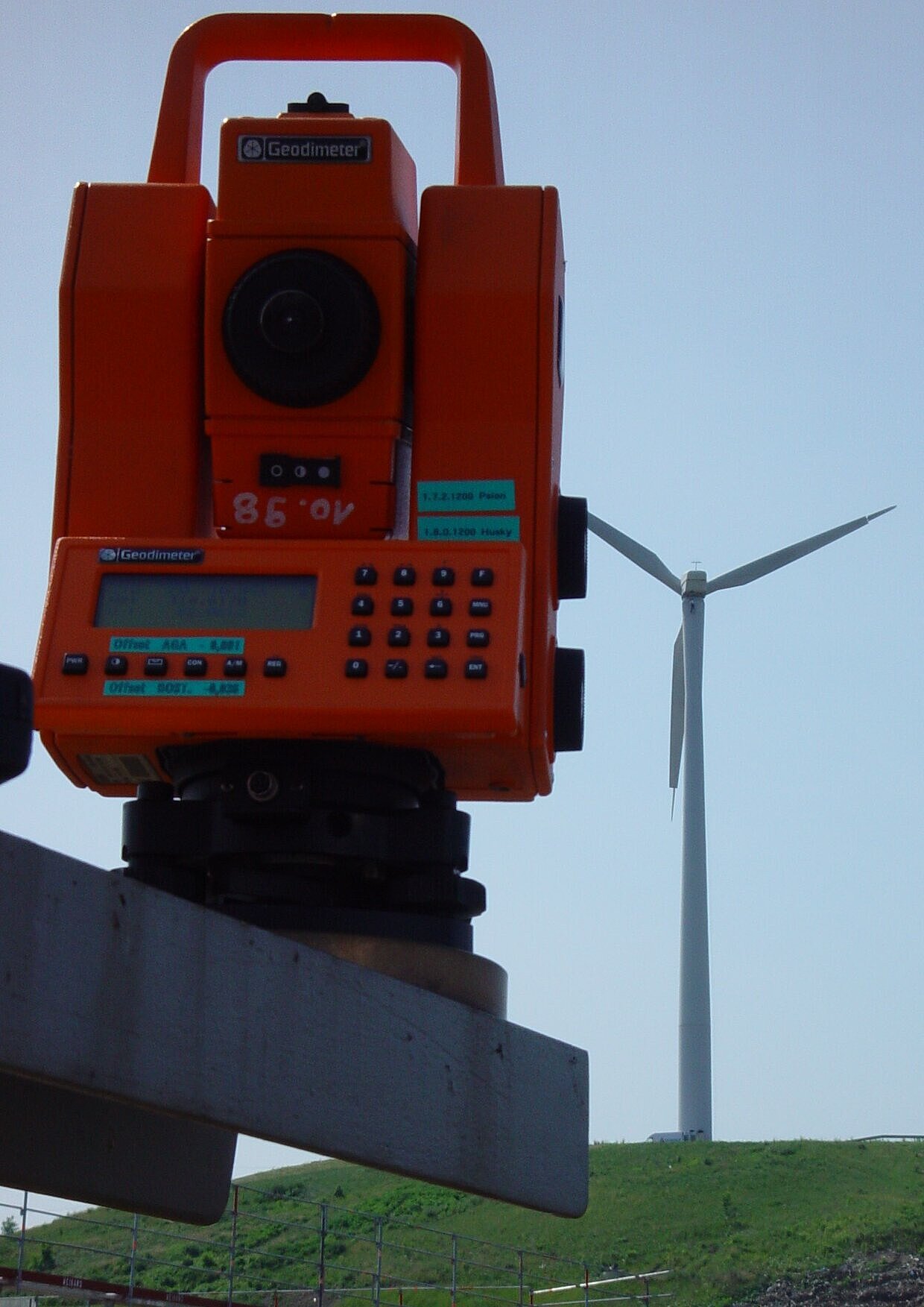 Vermessung eines Windrads