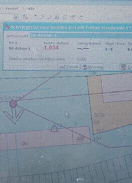 Zeichnerische Ausarbeitung einer Vermessung