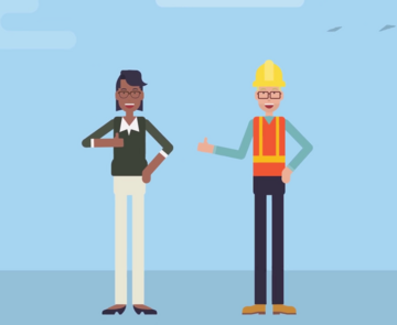 Bild aus Erklärvideo zu Leitlinien der Führung