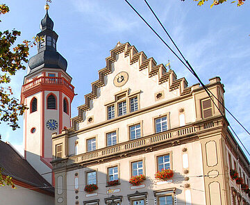 Abbildung Rathaus in Durlach