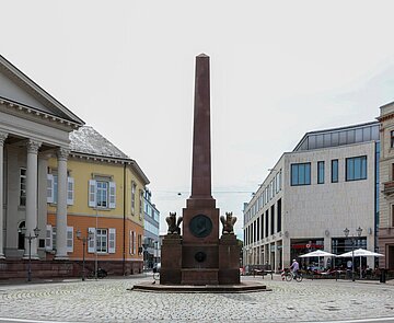 Verfassungssäule Rondellplatz
