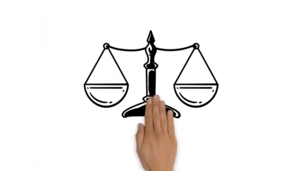 Das Titelbild des Films "Was ist eigentlich der Haushalt? Teil 1 zeigt eine Waage.