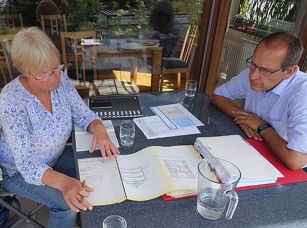 Energieberatung vor Ort durch die Karlsruher Energie- und Klimaschutzagentur