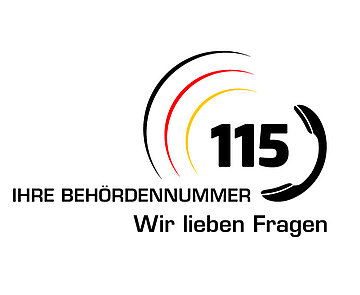 Logo der Behördenrufnummer 115