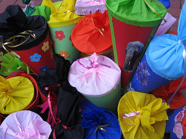 Abbildung von Schultüten