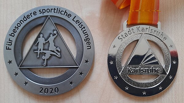 ehrung für besondere sportliche Leistungen