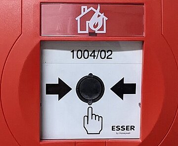 Manueller Brandmelder (rot)