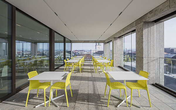 Terrasse Technisches Rathaus